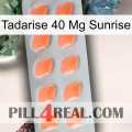 Tadarise 40 Mg Sunrise 26